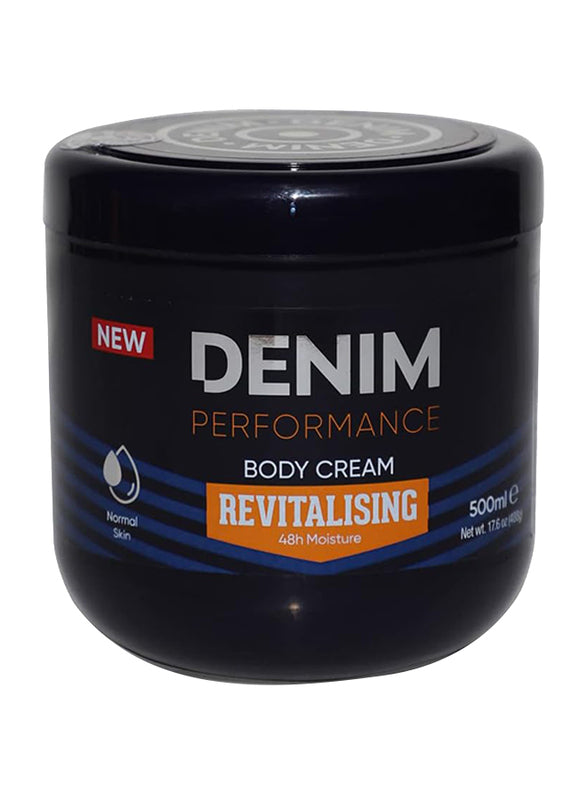 Denim Skin Moisturizing Body Cream: Revitalising Fragrance, 500ml - Shop N Save