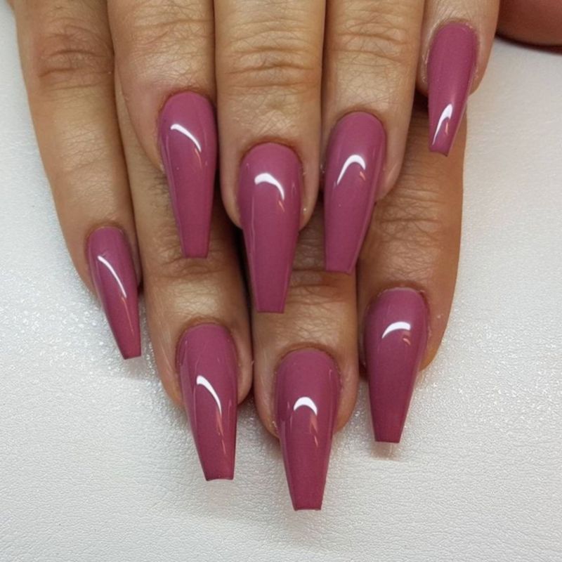 Fashion Plus Nail Polish: Dark Pink for Glamorous Nails(37)