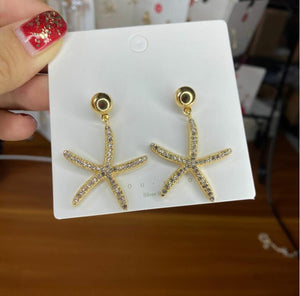 Sea Star Earrings Collection - Diverse Styles for Oceanic Elegance - Shop N Save
