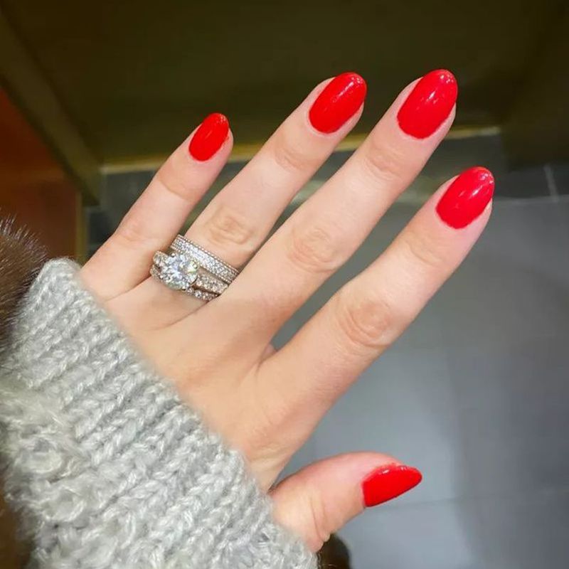 Make Beauty Nail Polish Gel Effect - Red (017)