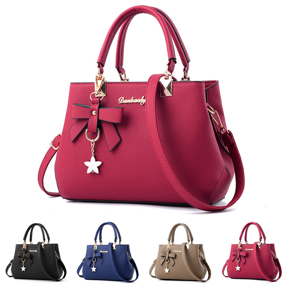 High Quality One Shoulder Cross Body Bag - Wine Red