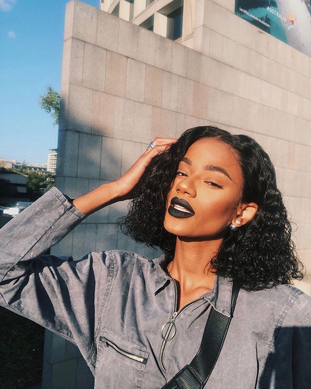 Cross-Border Wig - Small Curly Hair