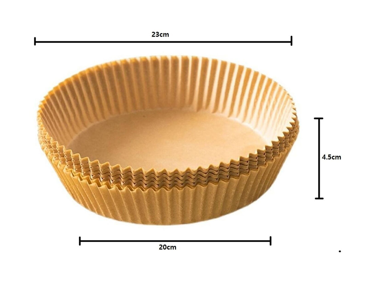 Disposable Air Fryer Liners: Greaseproof, 20cm, Easy Cleanup - Shop N Save