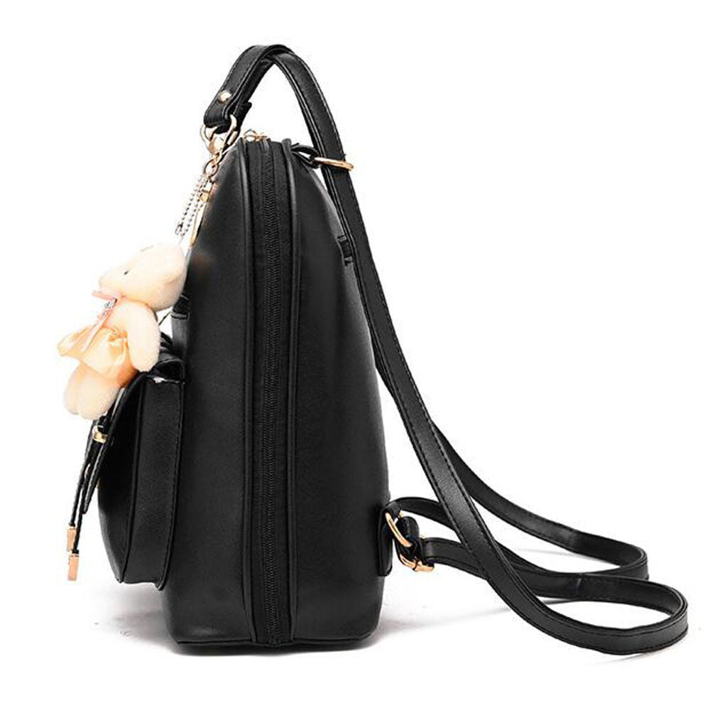 New Trend Casual Backpack Shoulder Bag - Red - Shop N Save