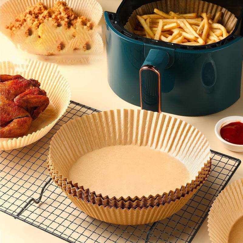 Disposable Air Fryer Liners: Greaseproof, 20cm, Easy Cleanup - Shop N Save