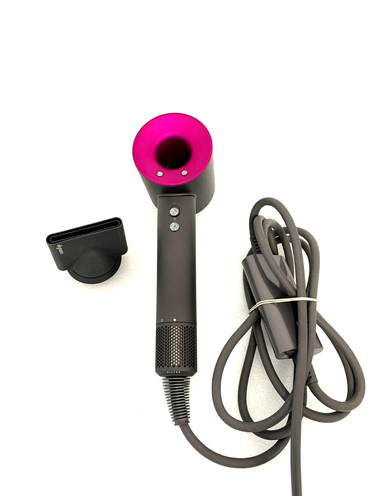 Dyson Supersonic HD01: Fuchsia, Plus Concentrator, Fast Drying - Shop N Save