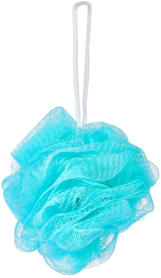 Shelter Blue Bath Sponge: Super Soft, Fluffy Puffy Loofah - Shop N Save