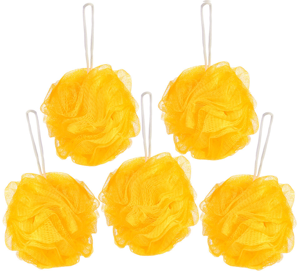 Shelter yellow Bath Sponge: Super Soft, Fluffy Puffy Loofah - Shop N Save