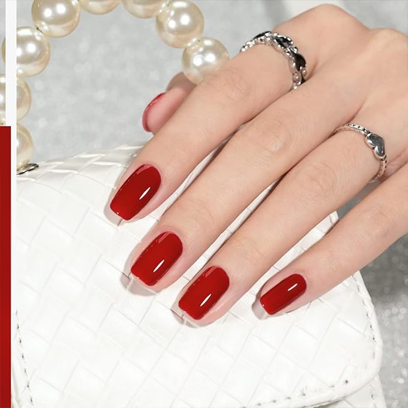 Miss Sweet Cosmetic Peel Off Nail Polish - Quinacridone Magenta (27)