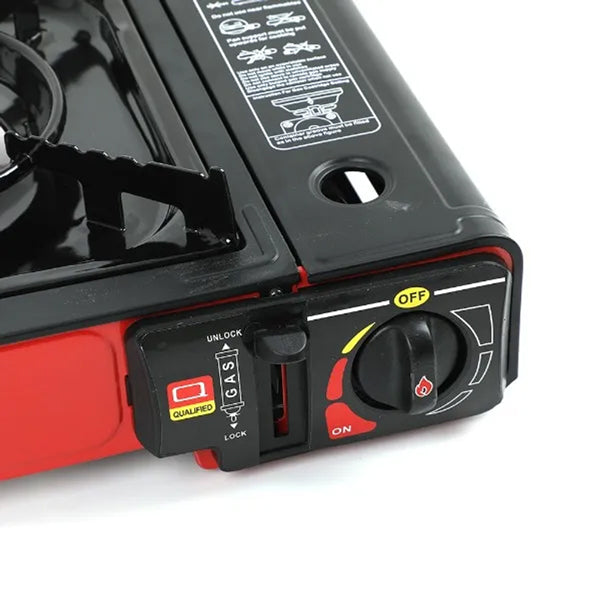 Light Weight Good Quality Camping Portable Mini Gas Stove - Black - Shop N Save