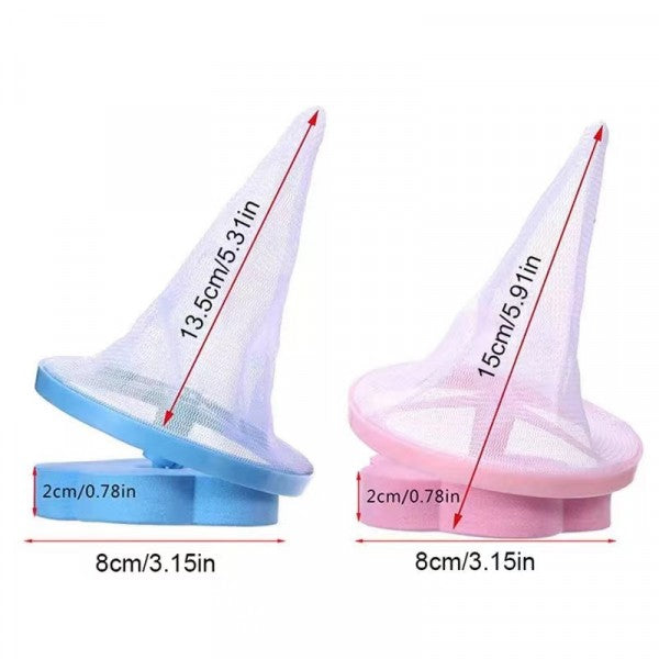 Washing Machine Lint Filter Hair Catcher Floating Mesh Bag - Shop N Save