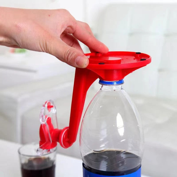 Creative Soda Drinking Water Automatic Bottle Dispenser - Red - Shop N Save