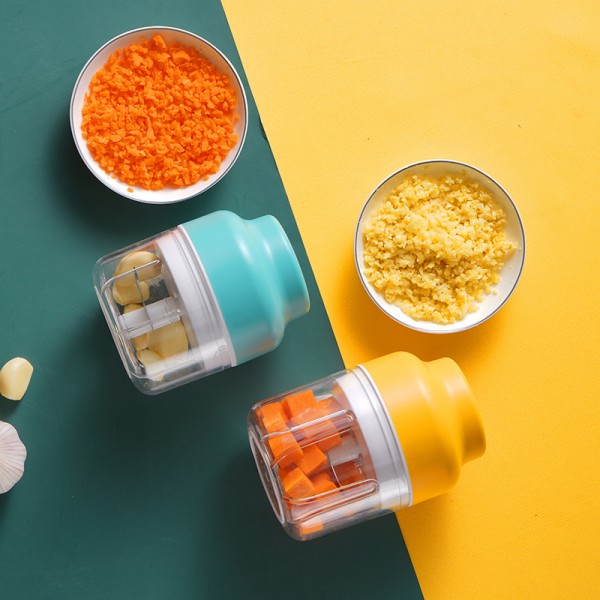 Wireless Intelligent Electric Food Garlic Machine - 250 ML - Shop N Save