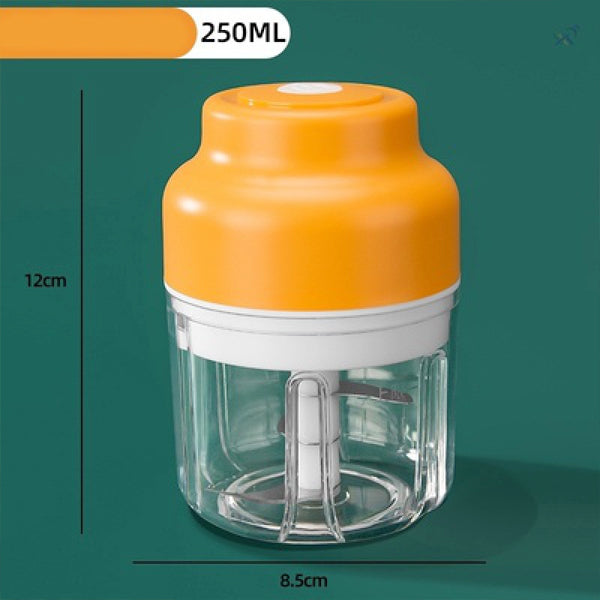 Wireless Intelligent Electric Food Garlic Machine - 250 ML - Shop N Save