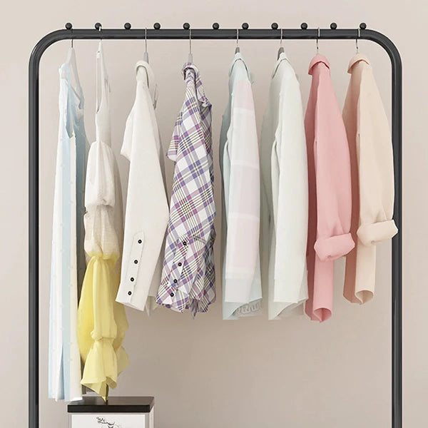 Simple Assembly Clothes Hanger Rack - White - Shop N Save