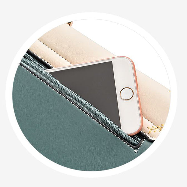 Girls Fashion Color Contrast Small Messenger Bag - Yellow Black - Shop N Save