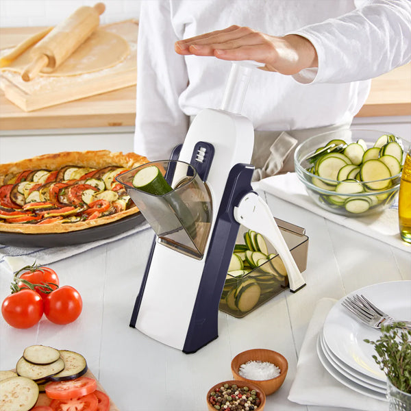 Multi Function Cutter Safe And Fast Vegetable Chopper Slicer - Gray
