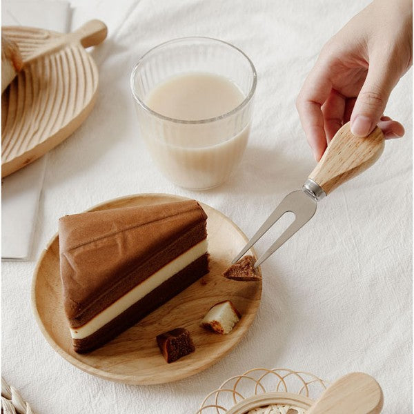 Cheese Knife With Wooden Handle 4 Piece Kitchen Tool Set - Shop N Save