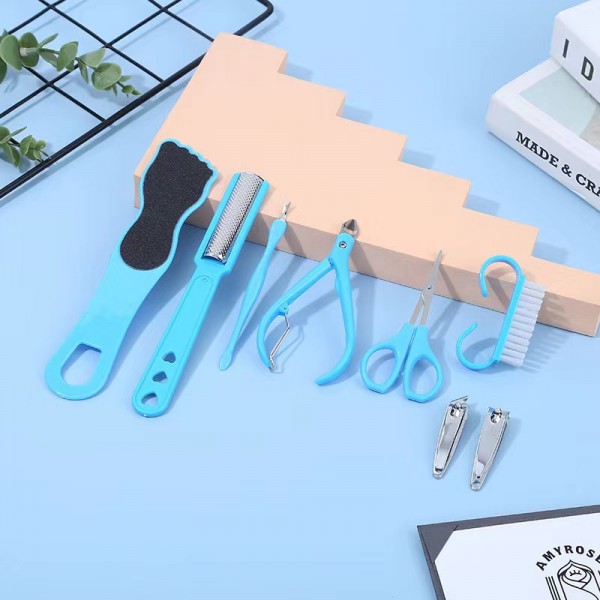 8 Pieces Manicure Pedicure Nail Care Tool Set - Shop N Save