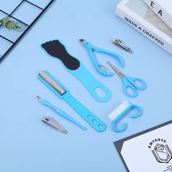 8 Pieces Manicure Pedicure Nail Care Tool Set - Shop N Save