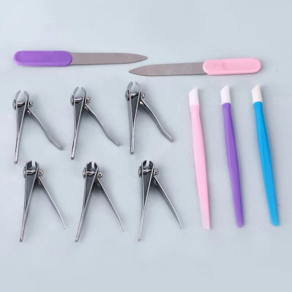 8 Pieces Manicure Pedicure Nail Care Tool Set