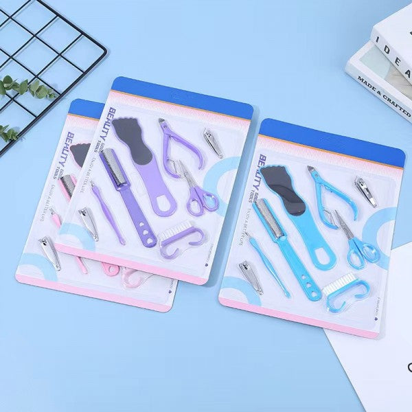 8 Pieces Manicure Pedicure Nail Care Tool Set - Shop N Save