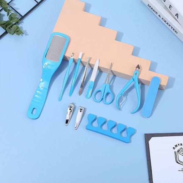 11 Pieces Manicure Pedicure Nail Care Tool Set