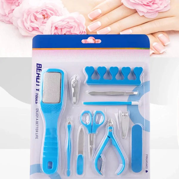 11 Pieces Manicure Pedicure Nail Care Tool Set
