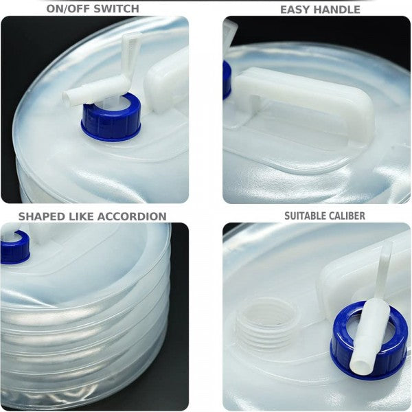 Foldable Drinking Water Container Bags 10L