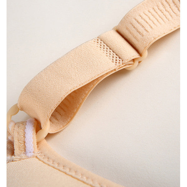 Padded Lace Patched Fancy Wear Women Bra - Light Pink