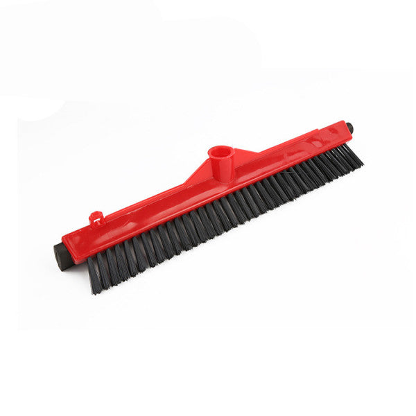 Dual Head Brush Versatile Cleaning With Squeegee Head - 50cm - Red - Shop N Save