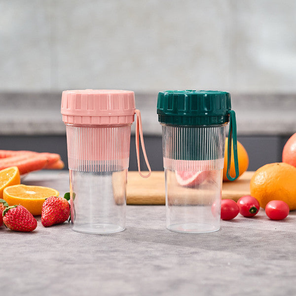 Leak-Proof Non-Slip Portable Rechargeable Electric Juicer - Green - Shop N Save