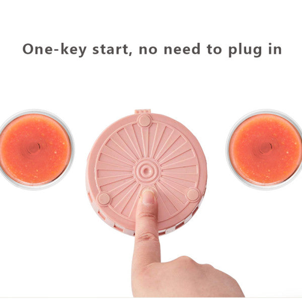 Leak-Proof Non-Slip Portable Rechargeable Electric Juicer - Green - Shop N Save