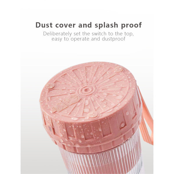 Leak-Proof Non-Slip Portable Rechargeable Electric Juicer - Green - Shop N Save