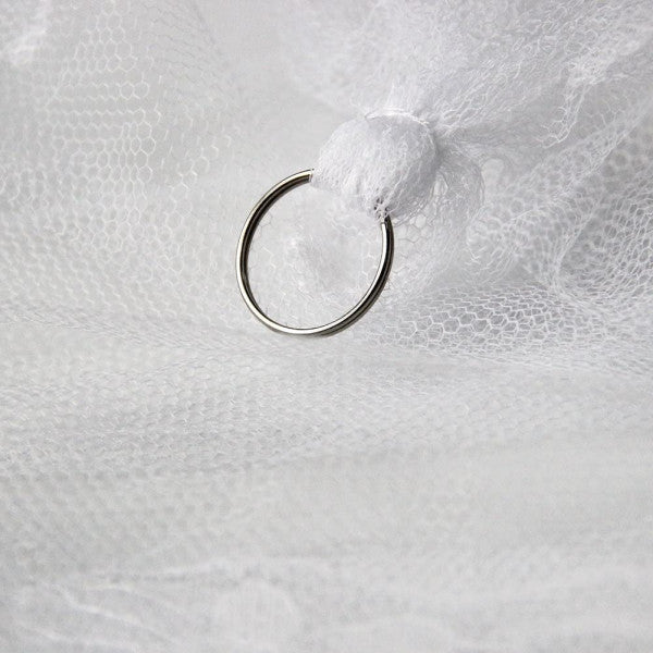 Romantic Hanging Round Mosquito Net For Bedroom - White