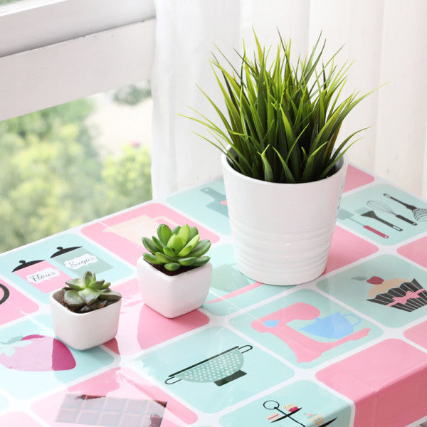 Anti Dirt Oil Resistant Wall Protective Decor Sheet - 75x45 Cm - Pink