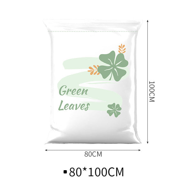 1 Piece Efficient Storage For Comforters Blankets Space Saver Bags Travelling Clothes Quilts Vacuum Compression Organizer Plastic Durable Storage Large Capacity Pumping Bag - 100x80cm