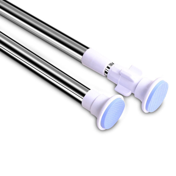 Extendable Telescoping Heavy Duty Adjustable Shower Curtain Multipurpose Rod - 70 -120 Cm - Shop N Save