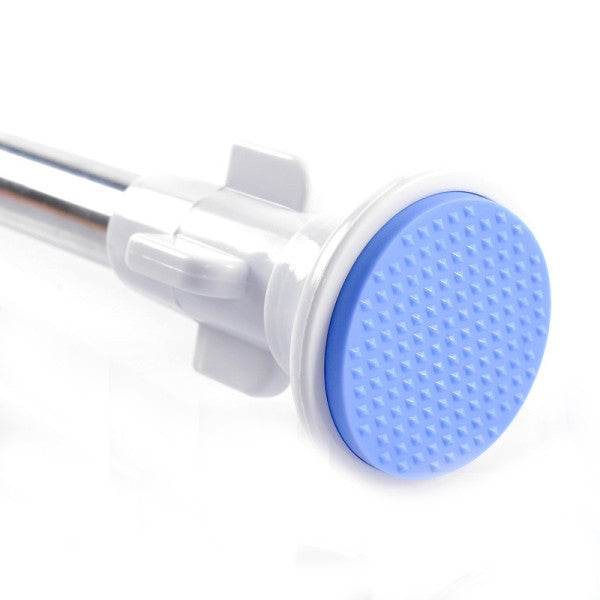 Extendable Telescoping Heavy Duty Adjustable Shower Curtain Multipurpose Rod - 110-200 Cm