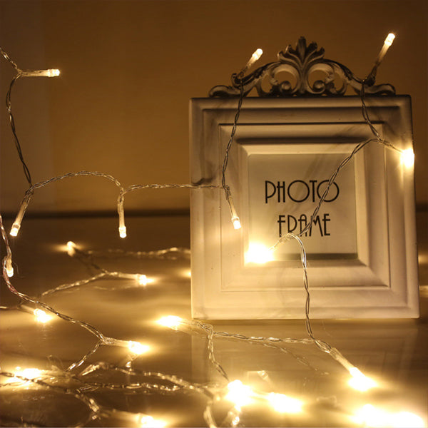 String Lights Warm Style Party Lights Decoration Lights Home Christmas Lights Indoor Outdoor Decor, Direct Power 100 LED Fairy String Lights For Room, Party, Xmas Tree Decorative Light - 10 Meters