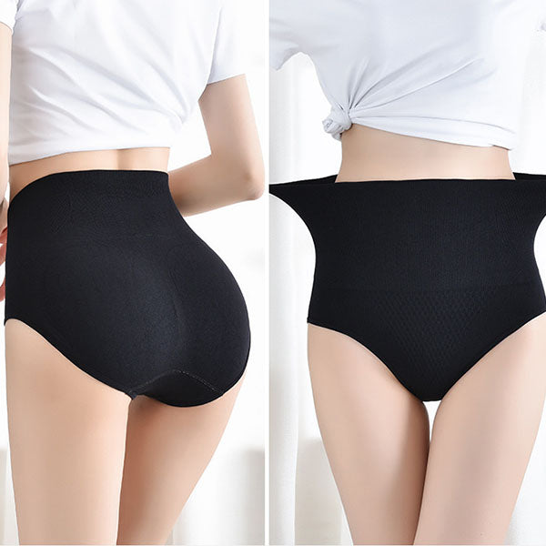 High Waist Belly Slim Ladies Bottom Body Shaper Underwear - Gray