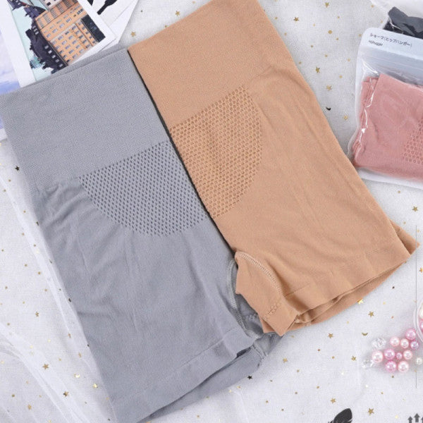 Ultimate Slim Fit Butt Lifter High Elastic Waist Panties Gym Exercise Yoga Undergarments for Women - Pink