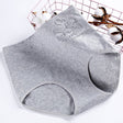 Ultimate Comfort High Waist Soft Breathable Elasticized Innerwear Women's Underwear - Gray - Shop N Save