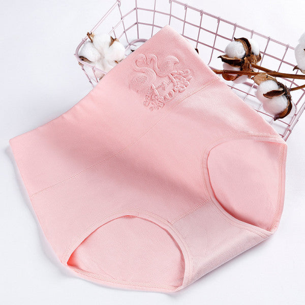 Ultimate Comfort High Waist Soft Breathable Elasticized Innerwear Women's Underwear - Light Pink - Shop N Save