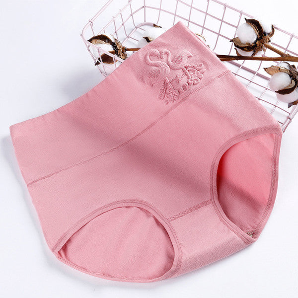 Ultimate Comfort High Waist Soft Breathable Elasticized Innerwear Women's Underwear - Pink - Shop N Save