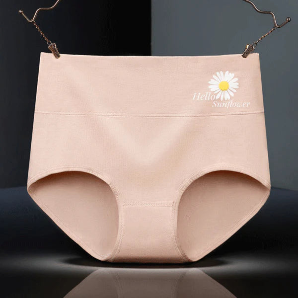 Floral Print High Waist Women's Underwear Soft Stylish and Comfortable Innerwear - Skin - Shop N Save