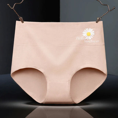 Floral Print High Waist Women's Underwear Soft Stylish and Comfortable Innerwear - Skin - Shop N Save