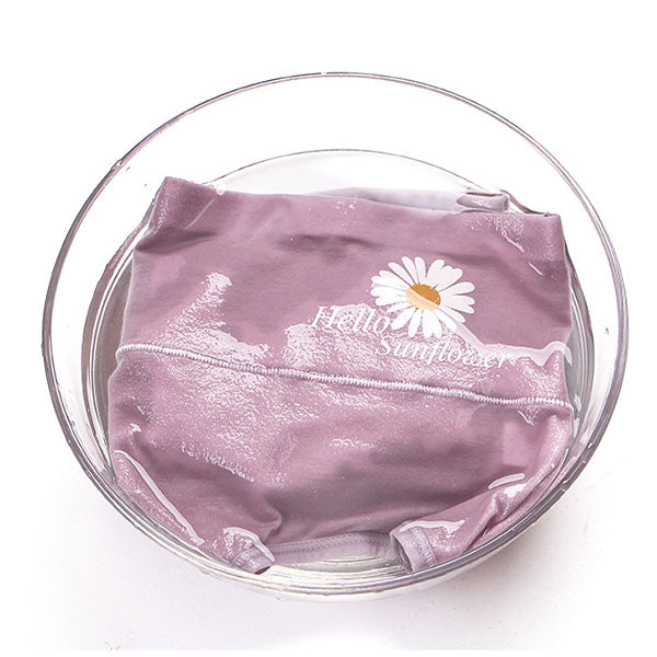 Floral Print High Waist Women's Underwear Soft Stylish and Comfortable Innerwear - Yellow - Shop N Save