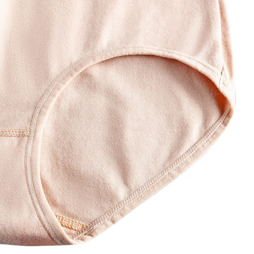 High Elastic Waist Underwear Briefs Women Undergarments Comfortable Summer Wear Panty - Red - Shop N Save