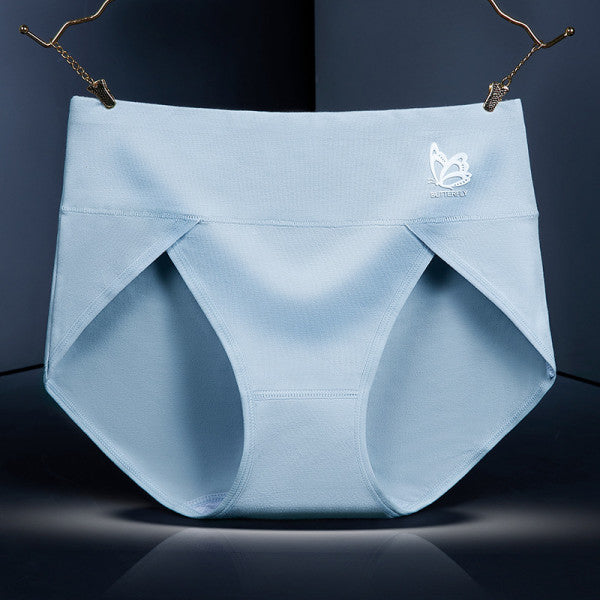 Comfy Cotton Blends Normal Fit Elastic Closure Stylish Women's Underwear - Light Blue - Shop N Save